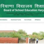 WES from Board of School Education Haryana